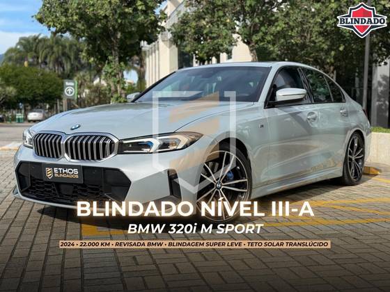 BMW 320i 2.0 16V TURBO FLEX M SPORT AUTOMÁTICO BMW 320i 2.0 16V TURBO FLEX M SPORT AUTOMÁTICO